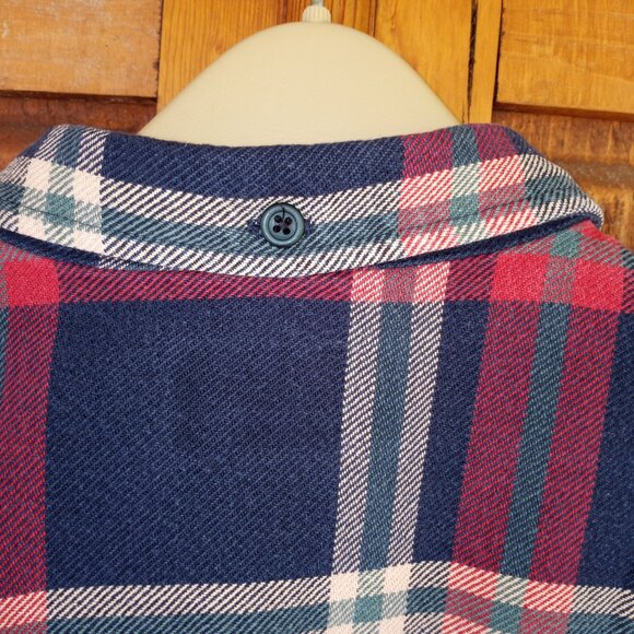 Eddie Bauer flannel shirt jacket - Picture 6 of 11